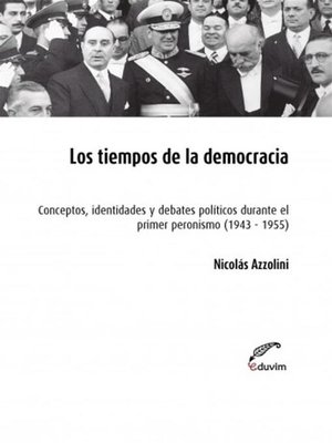 cover image of Los tiempos de la democracia